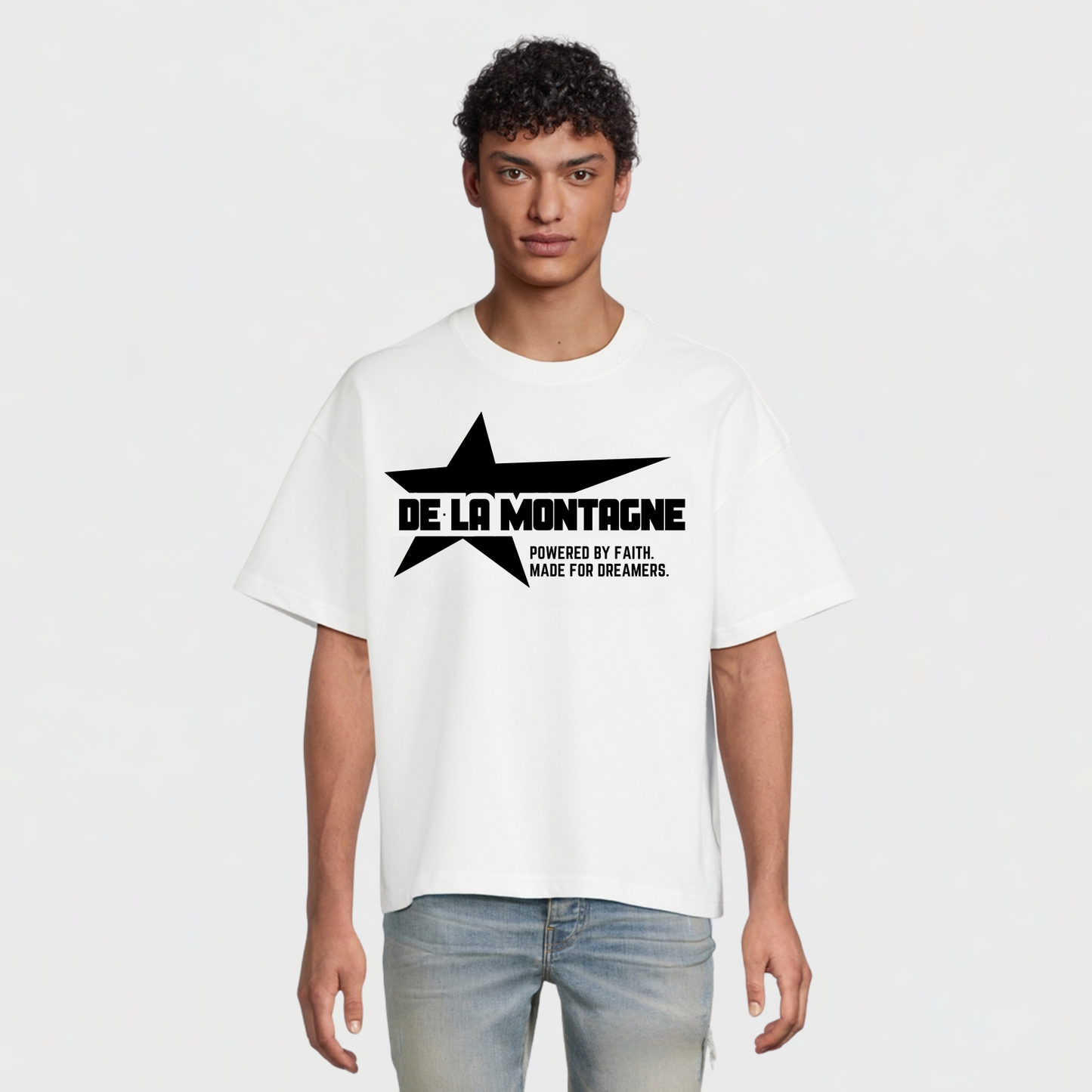 WHITE STAR TEE