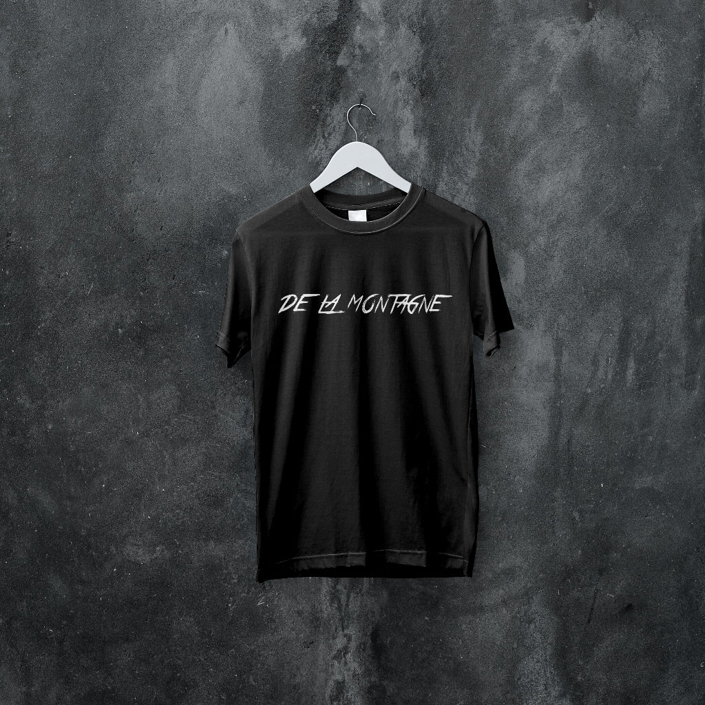 T-shirt classique avec logo « Wellington » - Noir