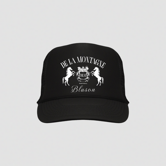 "SG" Trucker Hat - Black