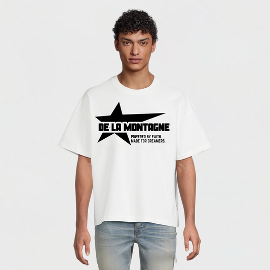 WHITE STAR TEE
