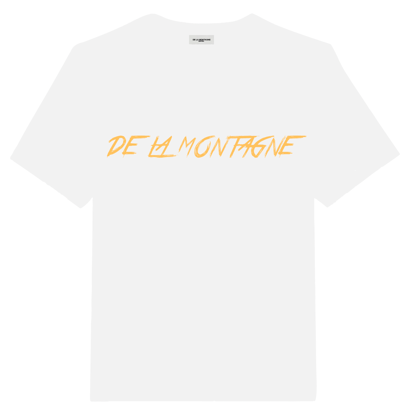 Sunset Serenity Logo T-Shirt - White