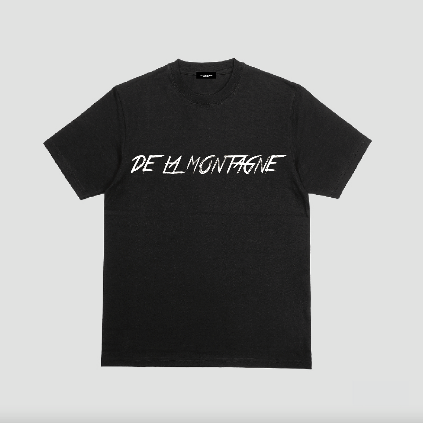 T-shirt classique avec logo « Wellington » - Noir 