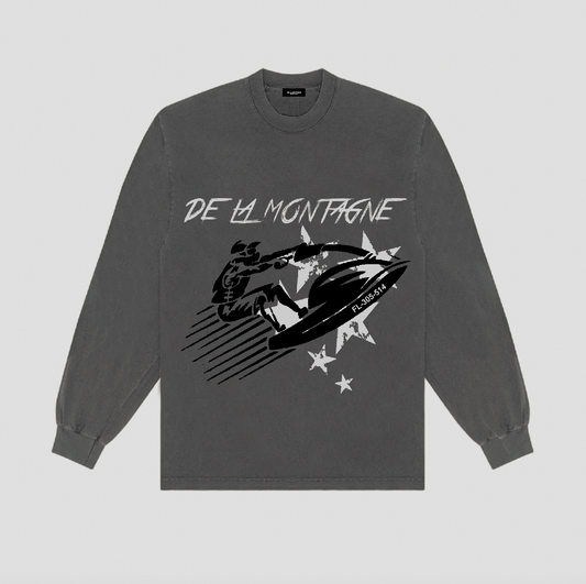 Intercostal Long-Sleeve T-Shirt - Vintage