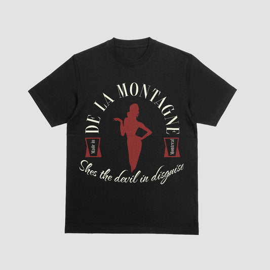 Camiseta "Club Girl" - Negra 